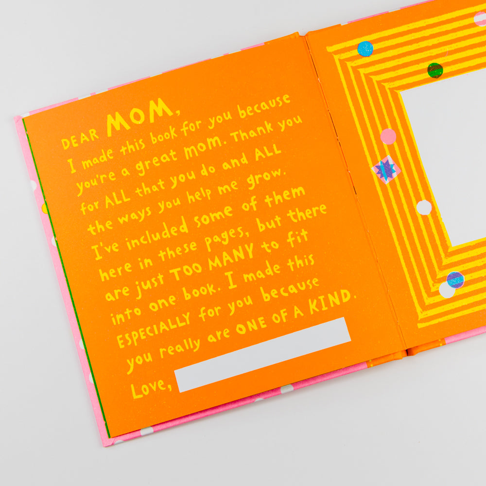Mom, I Made You A Book - Fill-In Book