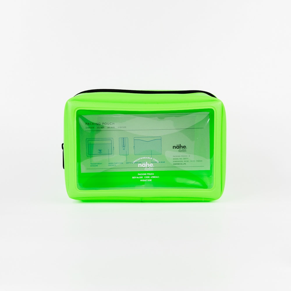 Packing Pouch / SS - Neon Green