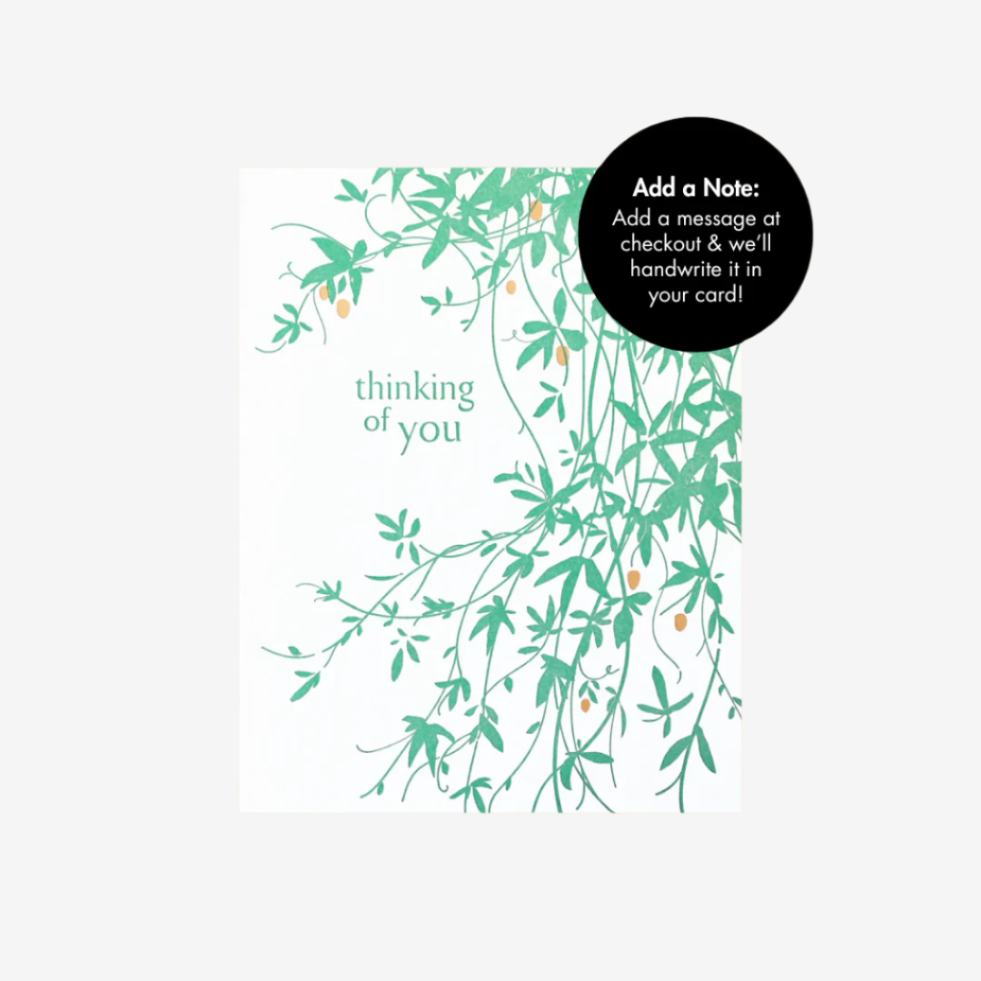 Vine Sympathy Card