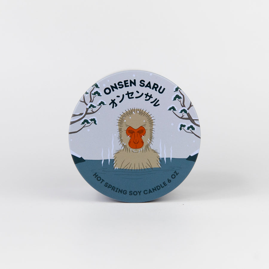 Onsen Saru Soy Candle