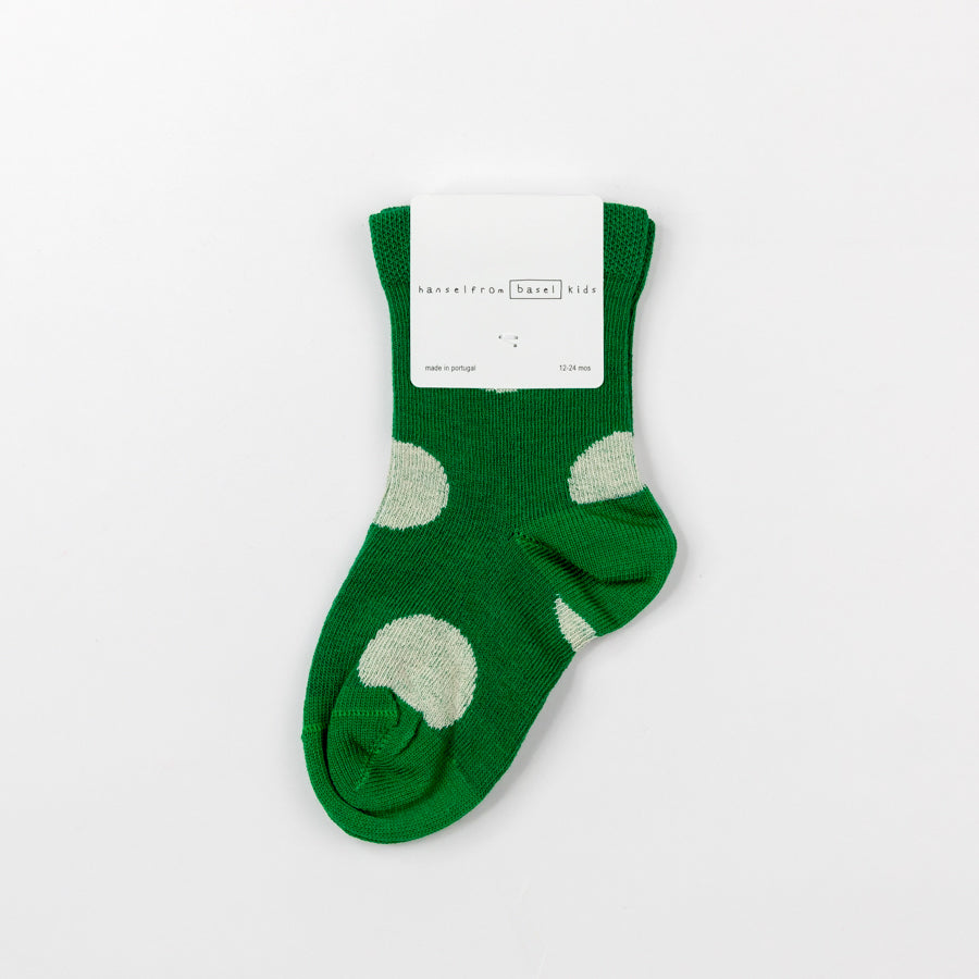 Mini Rie Crew Socks - Green