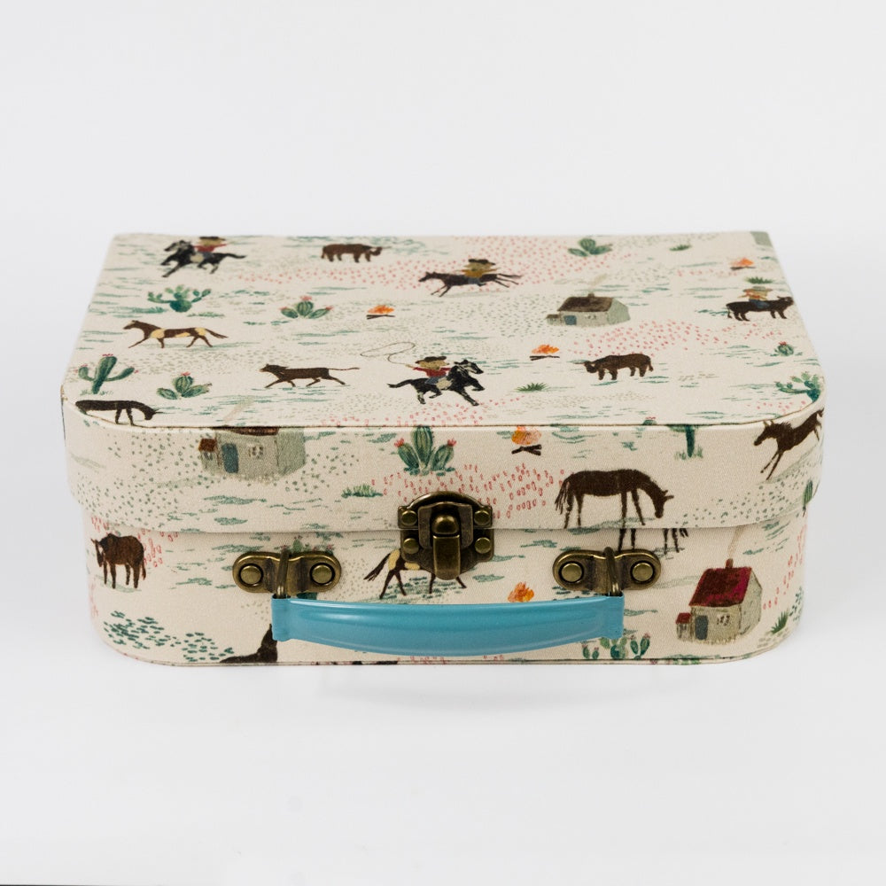 Suitcase - Pony Print