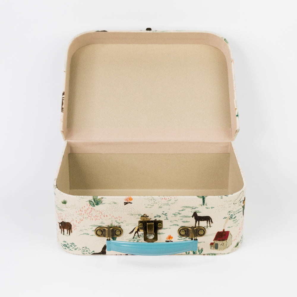 Suitcase - Pony Print