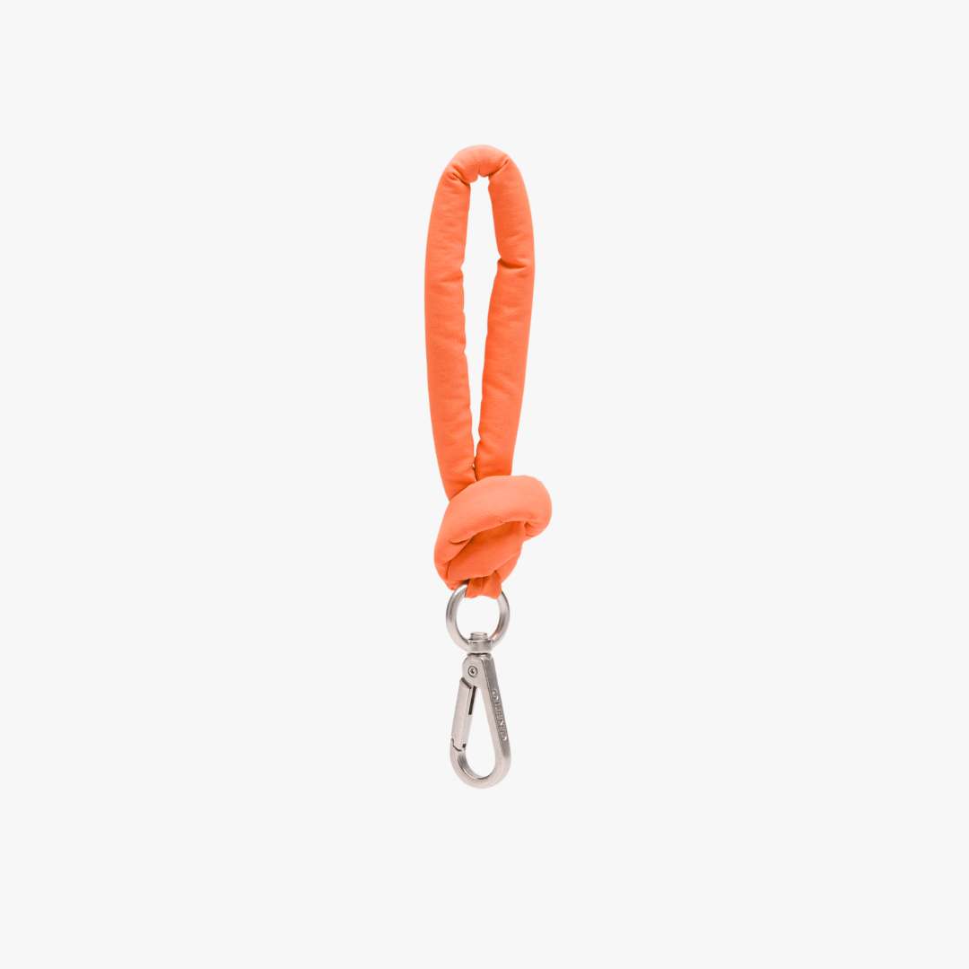 Puffy Key Chain - Coral