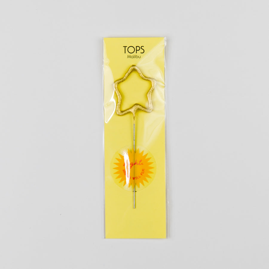 Mini Gold Sparkler - Star